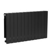 KFA Armatura ADR grzejnik pokojowy 57x96,6 cm podłączenie boczne czarny 763-120-81