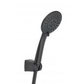 KFA Armatura Moza Black zestaw prysznicowy ścienny czarny mat 841-220-81