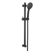 KFA Armatura Moza Black zestaw prysznicowy ścienny czarny mat 841-365-81