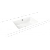 Kaldewei Cayono umywalka 59,6x42,6 cm prostokątna podblatowa biała 913706000001