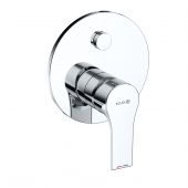 Kludi Zenta SL bateria wannowo-prysznicowa podtynkowa chrom 487590565