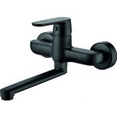Kuchinox Dima bateria umywalkowa ścienna czarna BQD750D