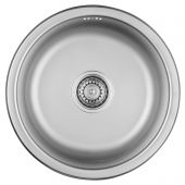 Kuchinox Normal zlewozmywak stalowy z syfonem 43x43 cm SGN088T