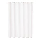 Kleine Wolke Caravelle zasłona prysznicowa 120x200 cm tekstylna biały 0308100238