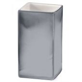 Kleine Wolke Glamour kubek na szczoteczki stojący srebrny 5065124852