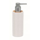 Kleine Wolke Kyoto dozownik do mydła 300 ml biały/drewno 5079100854