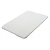 Kleine Wolke Relax dywanik łazienkowy 80x50 cm prostokątny polarny biały 5405115207