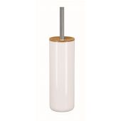 Kleine Wolke Timber szczotka toaletowa stojąca biały/bambus 5877100856