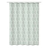 Kleine Wolke Leaf zasłona prysznicowa 180x200 cm zielona 5961685305