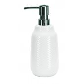 Kleine Wolke Dotty dozownik do mydła 400 ml stojący biały 8030100854