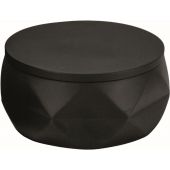 Kleine Wolke Crackle pojemnik łazienkowy czarny 8046926873