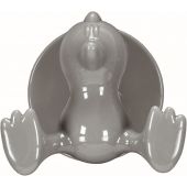 Kleine Wolke Jolly Hooks haczyk na ręcznik podwójny szary 8052977887