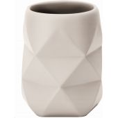 Kleine Wolke Crackle kubek na szczoteczki stojący beżowy 8430291852