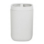 Kleine Wolke Belgrano kubek na szczoteczki z separatorem foggy grey 8614913851