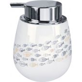 Kleine Wolke Sardinas dozownik do mydła 350 ml stojący biały 8674783854