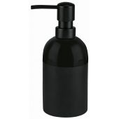 Kleine Wolke Deep dozownik do mydła 250 ml ceramika czarny 8681926854