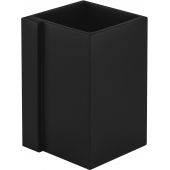 Kleine Wolke Gerry kubek na szczoteczki czarny mat 8690926852