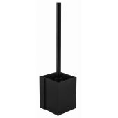 Kleine Wolke Gerry szczotka toaletowa z rączką stojąca czarny mat 8690926856