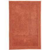 Kleine Wolke Net dywanik łazienkowy 90x60 cm pomarańczowy 9171304519