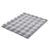 Kleine Wolke Cloud dywanik łazienkowy 65x55 cm prostokątny jasny szary 9198146433