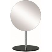 Kleine Wolke Mirror lusterko kosmetyczne 17x17 cm okrągłe czarny 5888926886