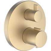 Laufen City Therm bateria prysznicowa podtynkowa złoty mat HF905474462000