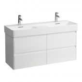 Laufen Base 2.0 szafka 117x40x51,5 cm podumywalkowa wisząca biała H4114241082611