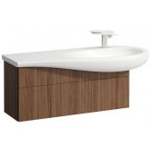 Laufen Il Bagno Alessi szafka 100 cm podumywalkowa wisząca prawa noce canaletto H4304310976301