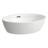 Laufen Pro B umywalka 52x39 cm owalna nablatowa biała H8129640001091