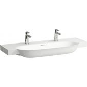 Laufen The New Classic umywalka 120x48 cm półokrągła ścienna-meblowa biała H8138587571071