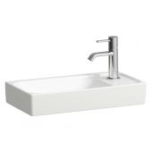 Laufen Meda umywalka 46x23,5 cm prostokątna ścienna-meblowa biała H8151130001141