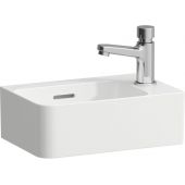 Laufen Val umywalka 34x22 cm prostokątna ścienna biała H8152804001061
