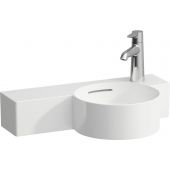 Laufen Val umywalka 55x31,5 cm półokrągła ścienna-z blatem biała H8152840001061