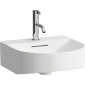 Laufen Sonar umywalka 42x41 cm półokrągła ścienna biała H8153410001041