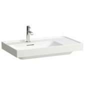 Laufen Meda umywalka 80x46 cm prostokątna ścienna-meblowa biała H8171164001041
