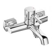 Laveo Pola bateria wannowo-prysznicowa ścienna chrom BAP010D