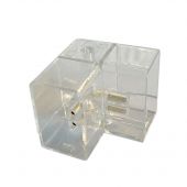 Light Prestige Geometric łącznik L90 transparentny LP-0109 łącznik L90