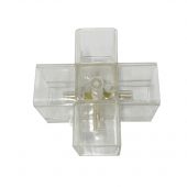 Light Prestige Geometric łącznik X transparentny LP-0109 łącznik X