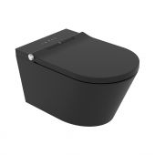 Major&Maker Black Pearl toaleta myjąca wisząca bez kołnierza czarna 4030F