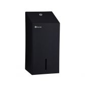Merida Stella Black Line pojemnik na papier toaletowy czarny mat BSC401