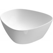 Meissen Keramik Kontra umywalka 39x37 cm nablatowa asymetryczna biała K682-007
