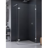 New Trendy Eventa ścianka prysznicowa walk-in 80 cm chrom połysk/szkło przezroczyste EXK-4630