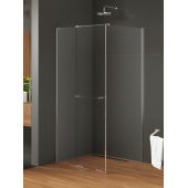 New Trendy Smart kabina prysznicowa 100x80 cm prostokątna chrom połysk/szkło przezroczyste EXK-6586