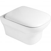 Zestaw Oltens Gulfoss miska WC wisząca PureRim z powłoką SmartClean z deską wolnoopadającą 42508000