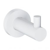 Omnires Modern Project wieszak na ręcznik biały mat MP60110WM