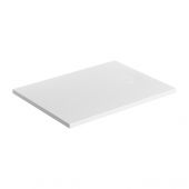 Omnires Aquarock brodzik prostokątny z maskownicą 120x80 cm biały mat AQUAROCK80-120BM
