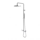 Omnires Y zestaw prysznicowy ścienny termostatyczny z deszczownicą chrom Y1244SUCR