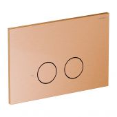 Omnires Steel-R45 przycisk spłukujący do WC miedź szczotkowana ST45PS1CPB