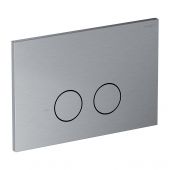 Omnires Steel-R45 przycisk spłukujący do WC nikiel szczotkowany ST45PS1NI