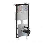 Omnires Eco Flush Set stelaż podtynkowy z przyciskiem spłukującym do miski WC wiszącej STFWCECO1R45-RNI